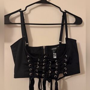 Black Corset Top
